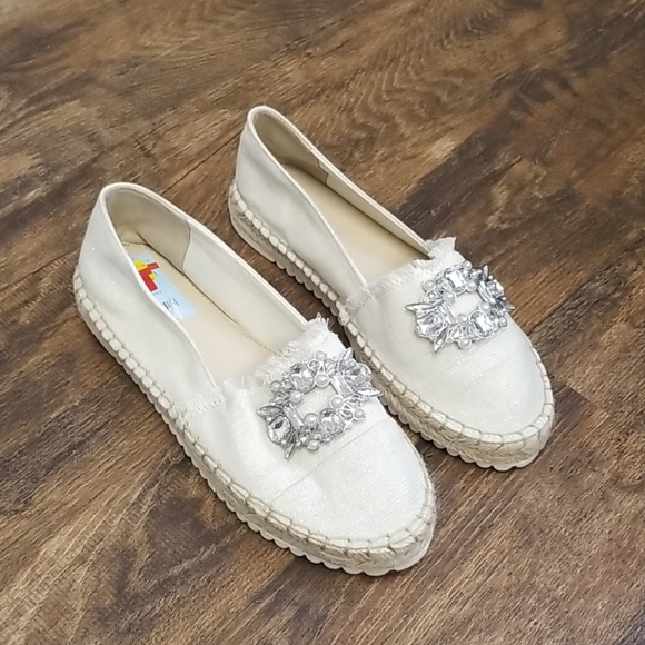 Marc Fisher Shoes - Marc Fisher Barnum Jeweled Espadrille Flats
